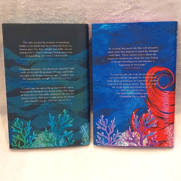 (Special Edition) Fairyloot: Fable & Namesake by Adrienne Young, Books 1&2 - Picture 2 of 6